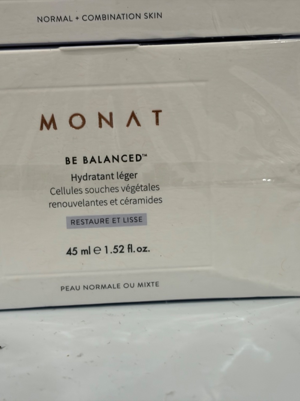 Bundle New 2 Monat Be Balanced Lightweight Moisturizer Renewing Plant Stem Cells - Picture 3 of 6
